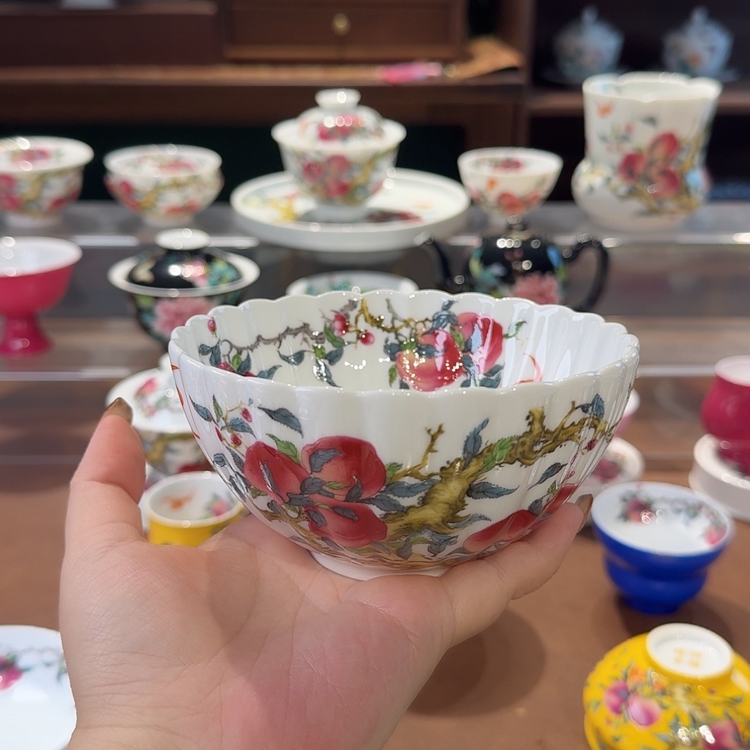 珐琅彩主人杯茶具茶具