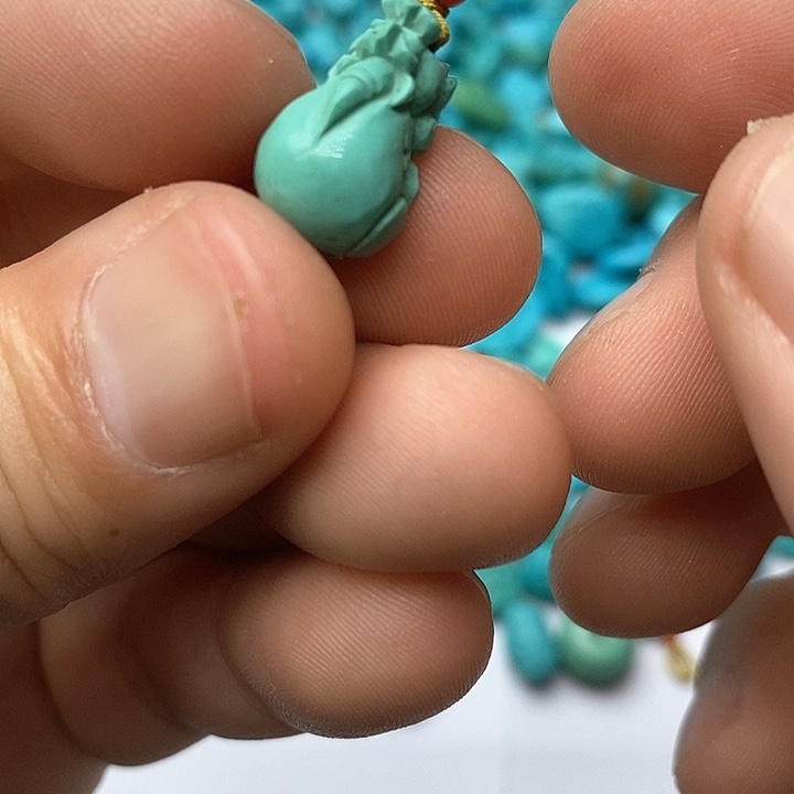 绿松石珠宝奇石未镶嵌