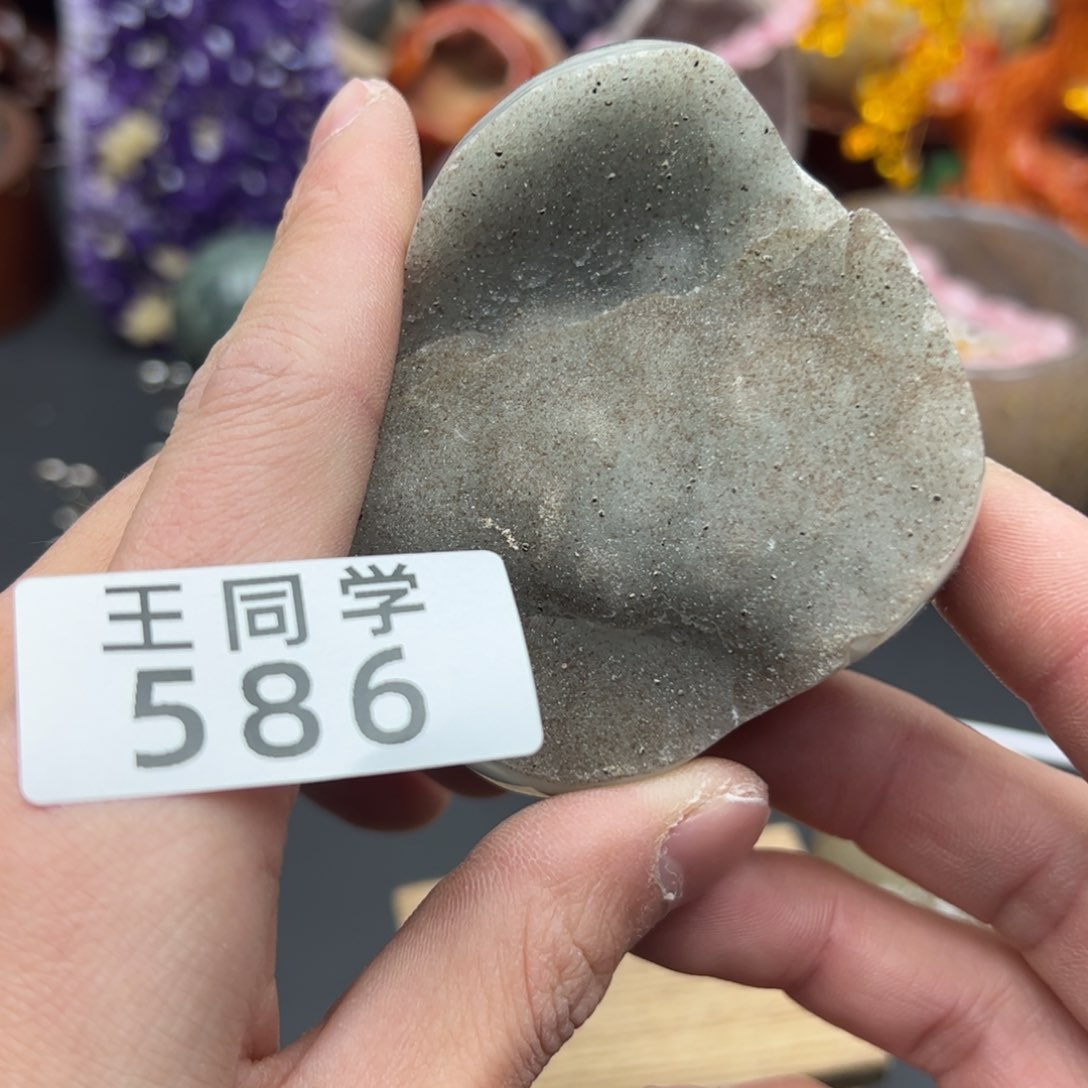 紫晶水晶摆件未镶嵌586