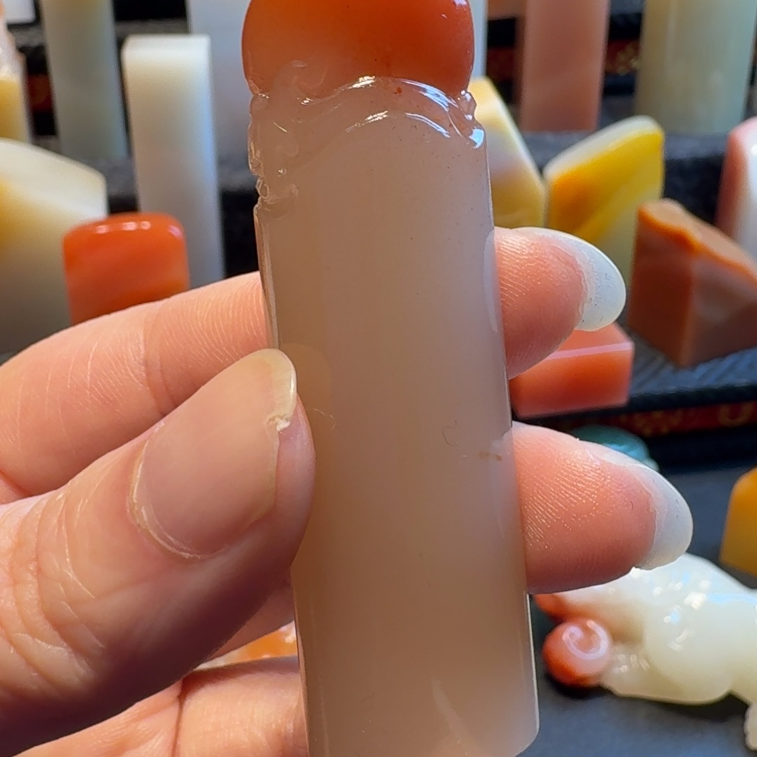 松***老挝石漂亮的好看的