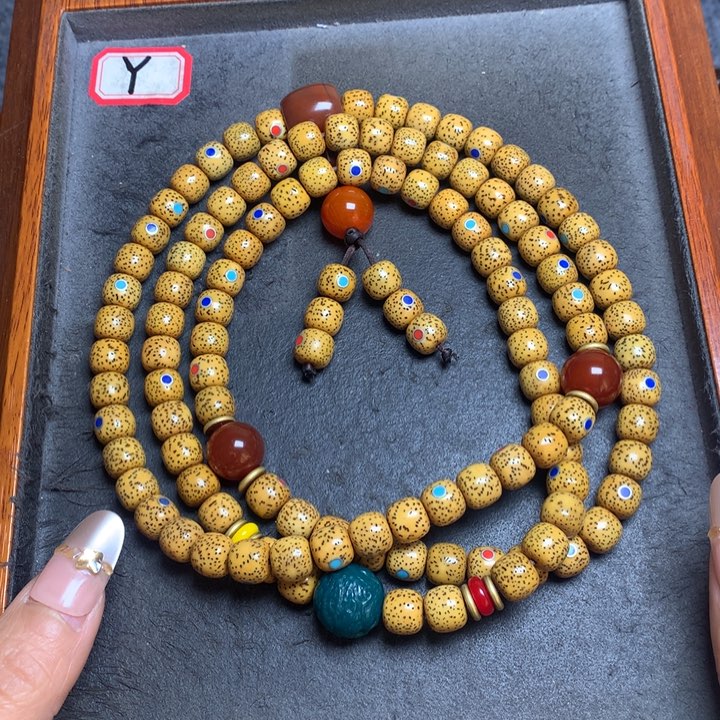 星月菩提吊坠菩提