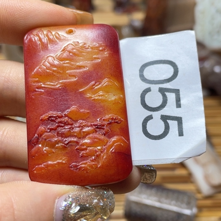 和田玉未镶嵌颈饰顺**水