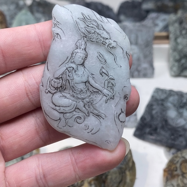 定制翡翠未镶嵌翡翠