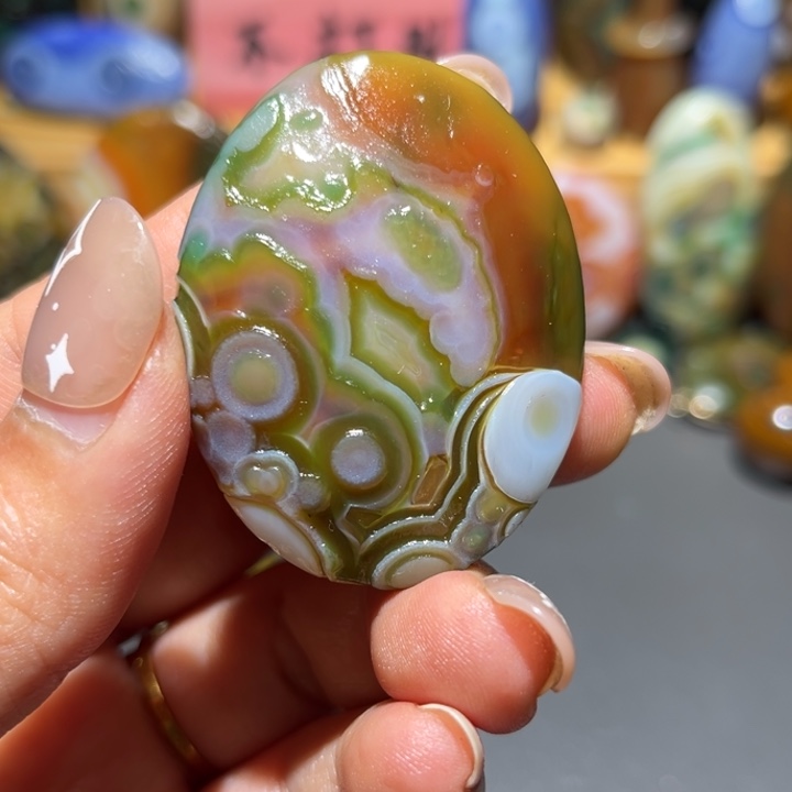 玛瑙/玉髓未镶嵌颈饰