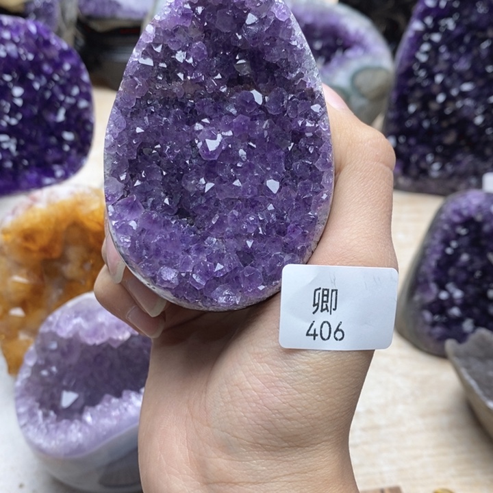 大型摆件（非配饰）未镶嵌紫晶