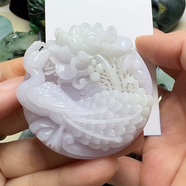 定制翡翠未镶嵌毛货