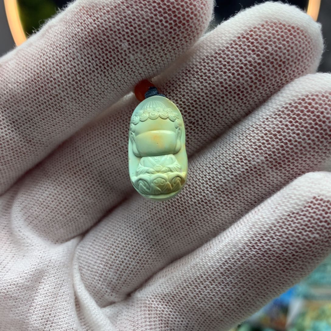 绿松石挂件未镶嵌