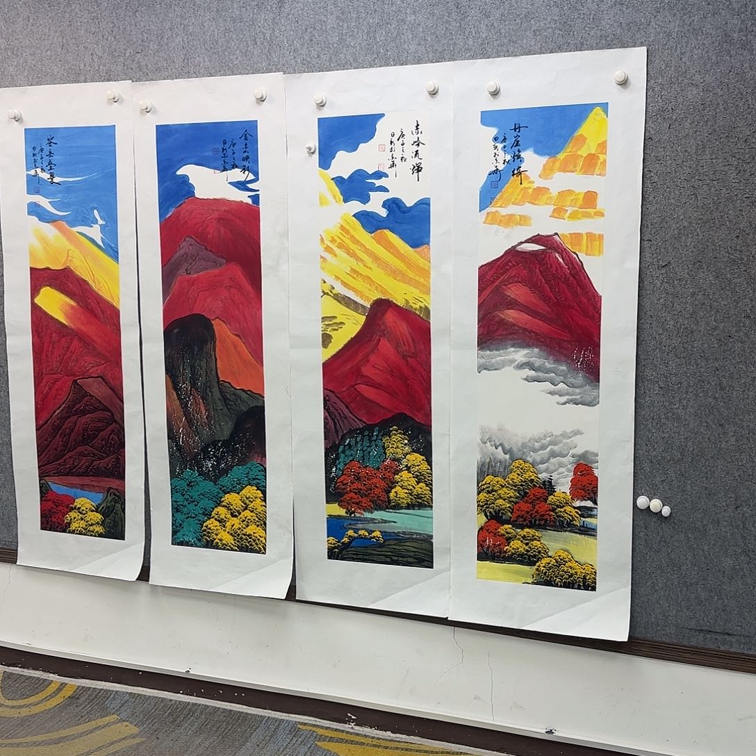 书法作品多次参加全国性