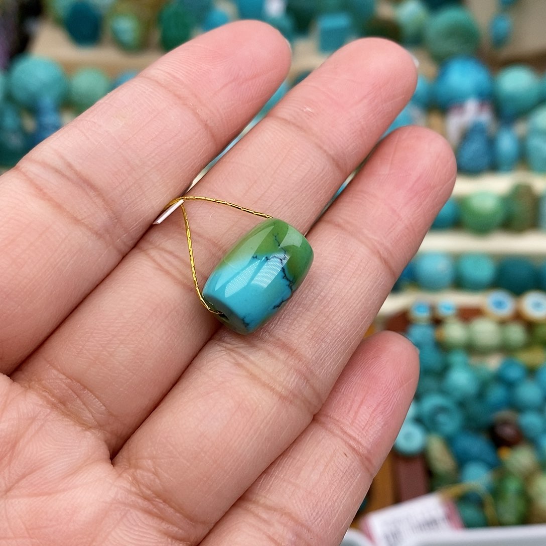 绿松石珠宝奇石未镶嵌