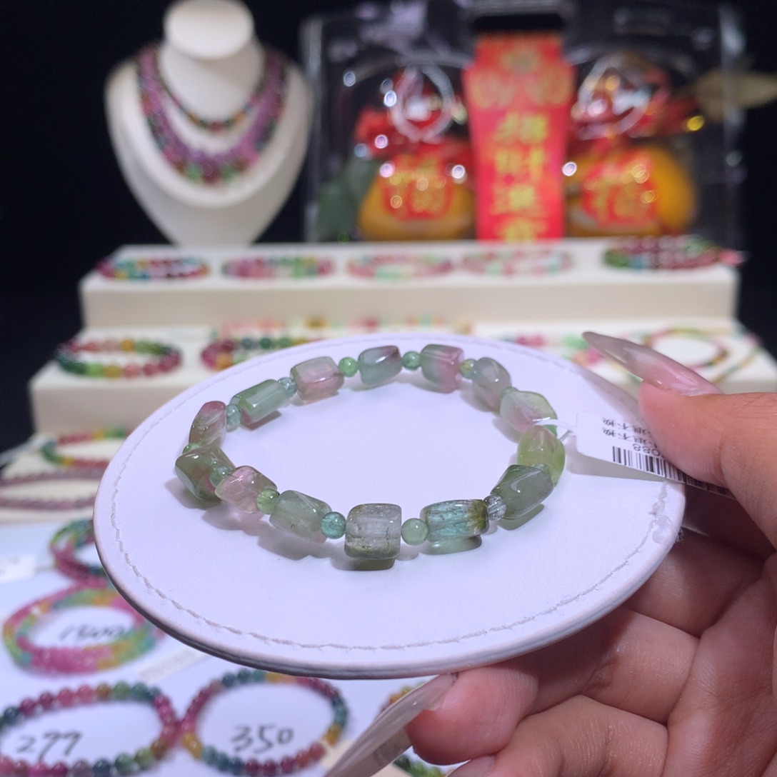 碧玺手链未镶嵌碧玺