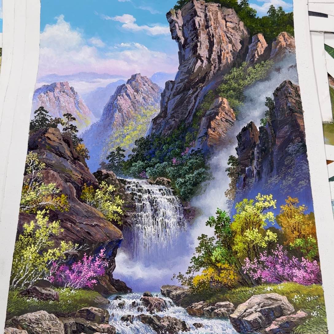 油画我们的生活方式就是这样