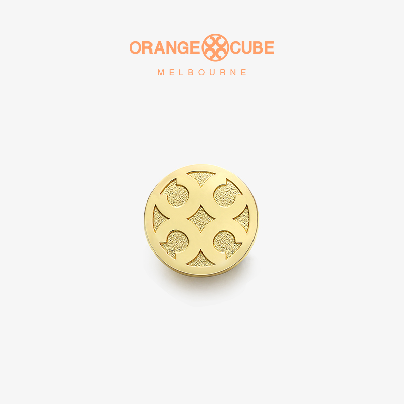 OrangeCube 锌合金胸针  锌合金胸针 幸运马蹄系列扣式胸针男女徽