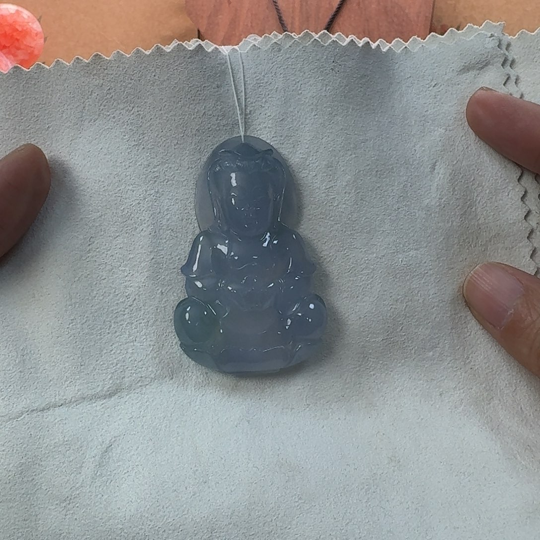 翡翠未镶嵌颈饰翡翠颈饰