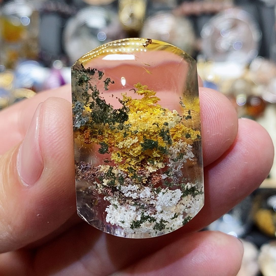 水晶颈饰未镶嵌天然精致水晶吊坠