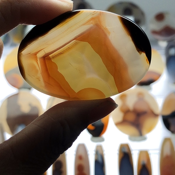 玛瑙/玉髓未镶嵌珠宝半成品201