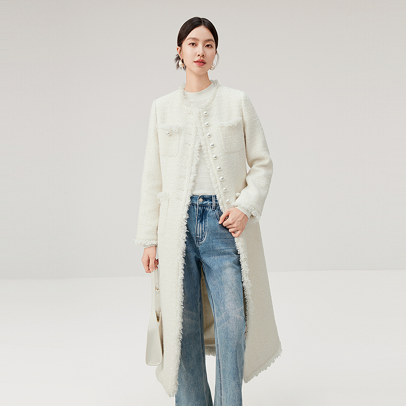 BADINA毛呢外套644A082