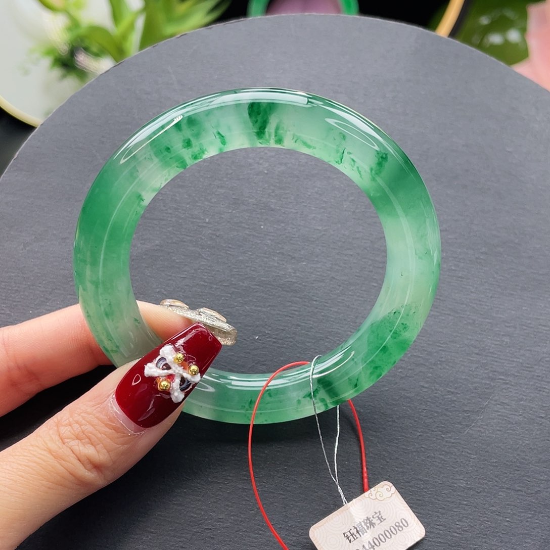 石英质玉手镯未镶嵌如*57