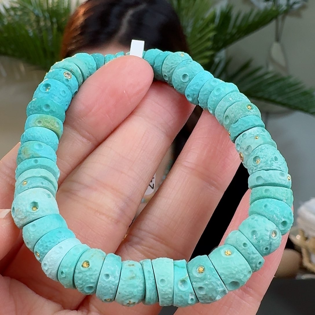 绿松石珠宝奇石未镶嵌