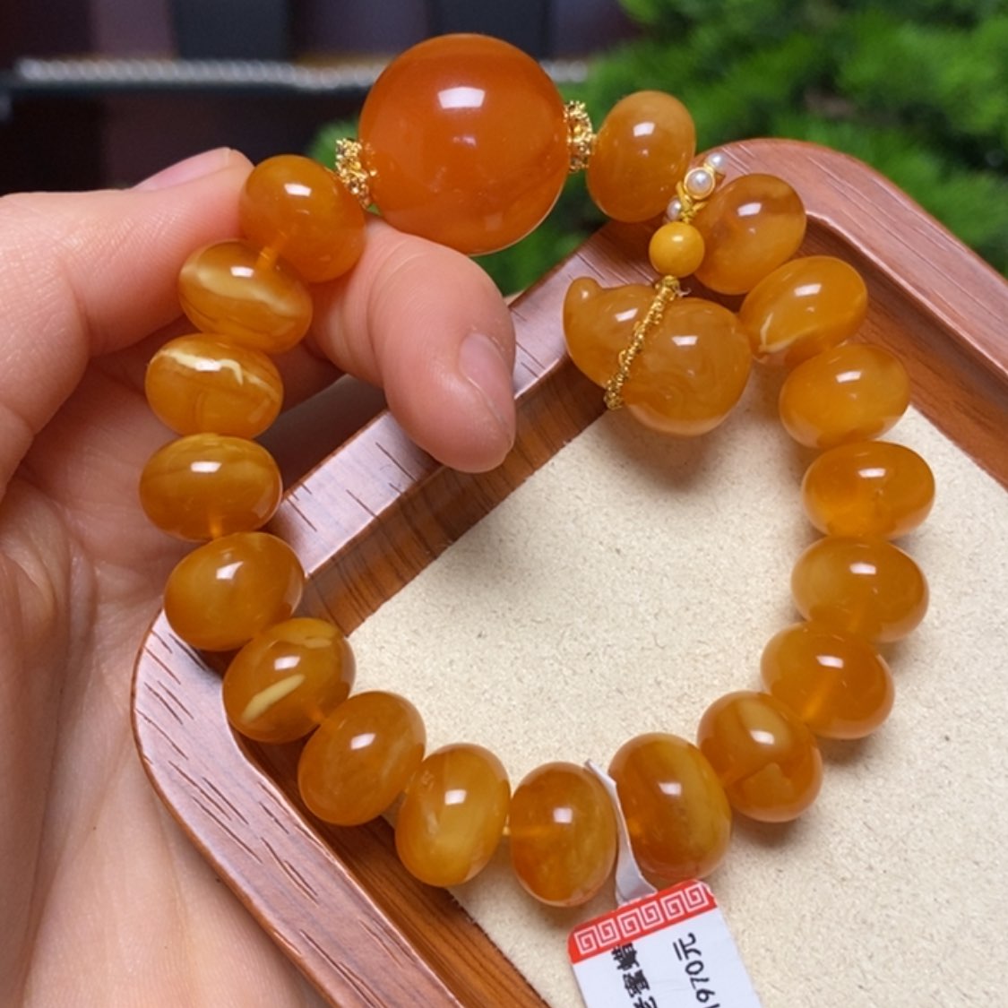 【闪购商品】手链蜜蜡未镶嵌手串