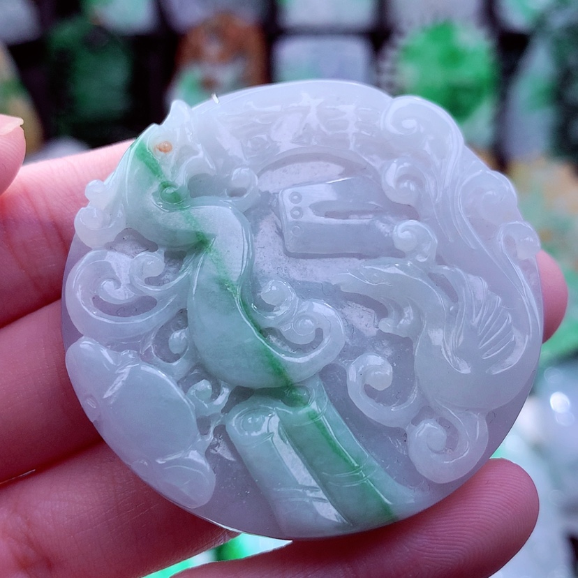【闪购商品】翡翠颈饰未镶嵌挂件
