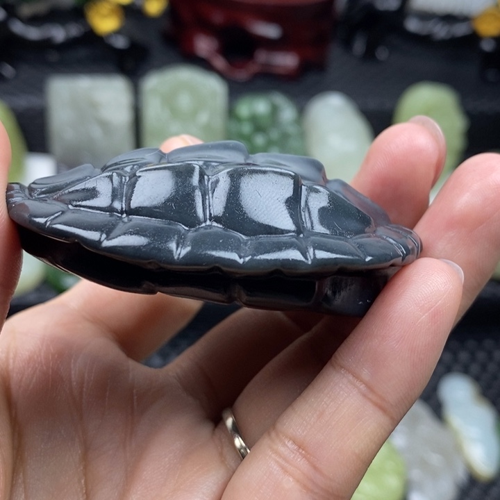 和田玉未镶嵌颈饰67