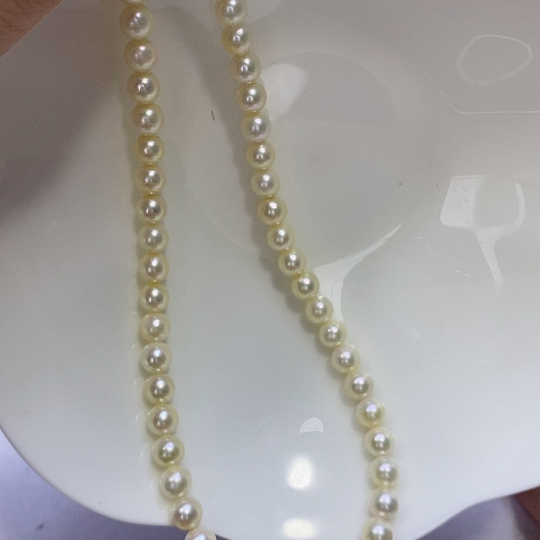 海水珍珠颈饰银S925镶嵌