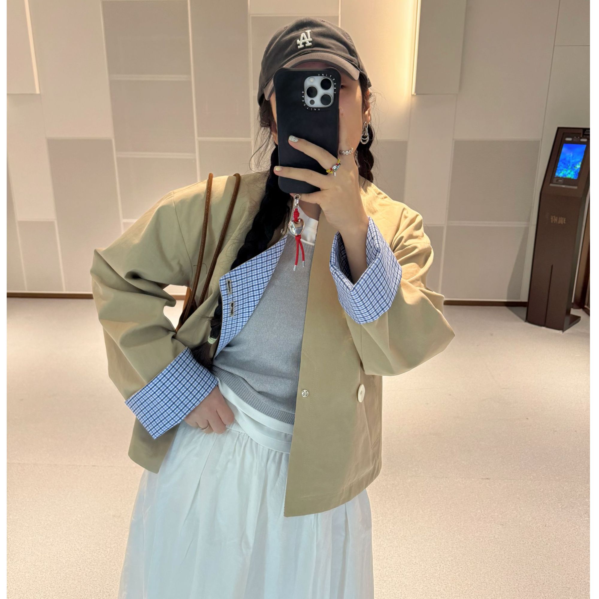 T y a n T y a n 民族风短款风衣外套