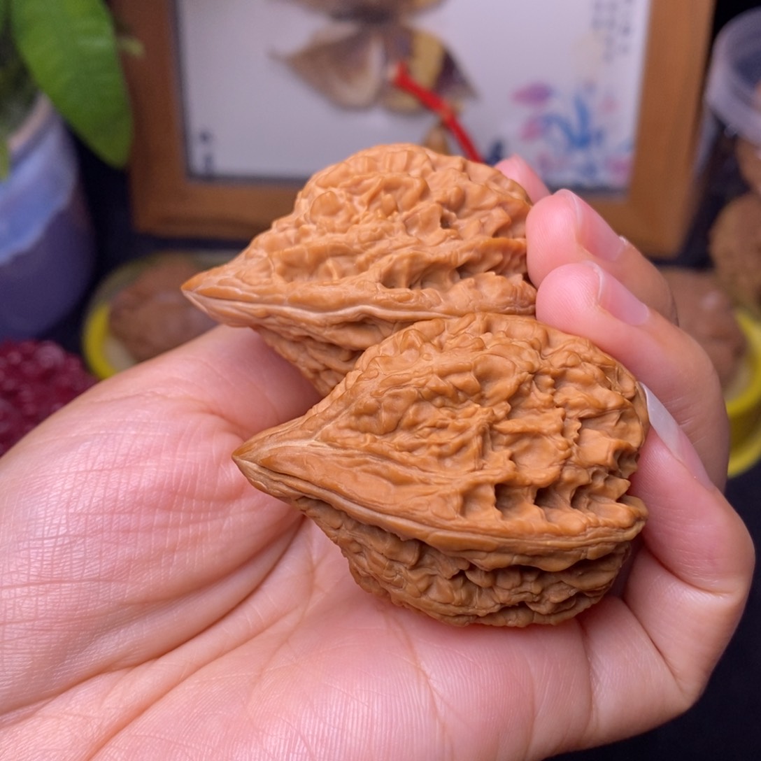 文玩核桃把件37鸭嘴大沽石