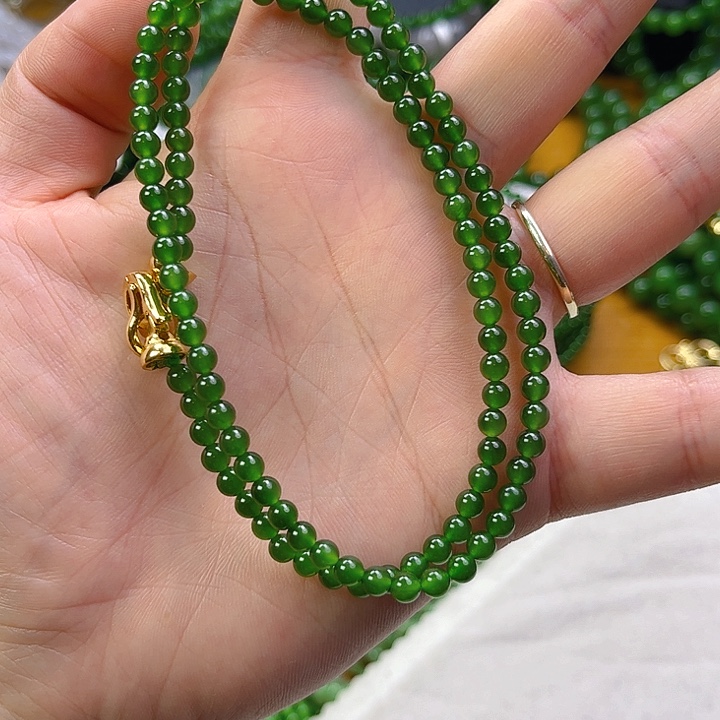 石榴石未镶嵌颈饰