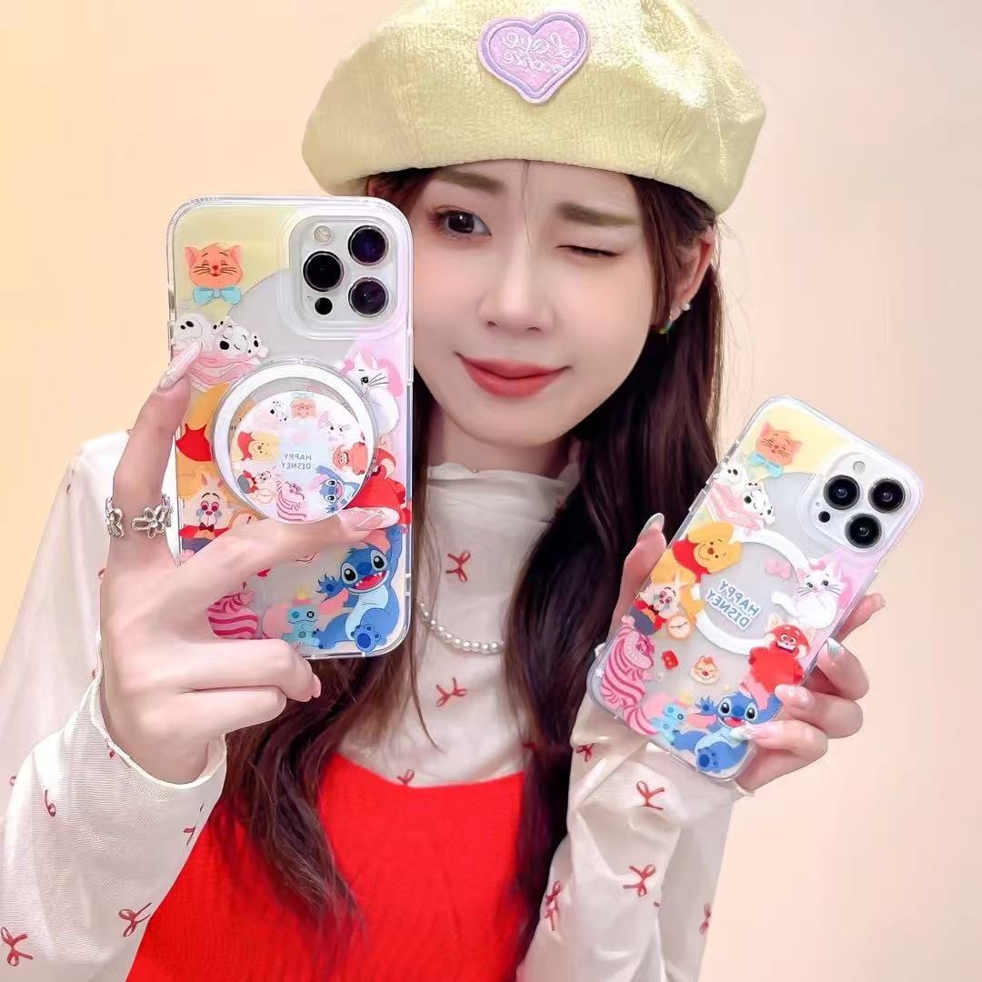 C家女款卡通ins苹果手机壳女款自选3个适用iPhone15/16可爱手机壳