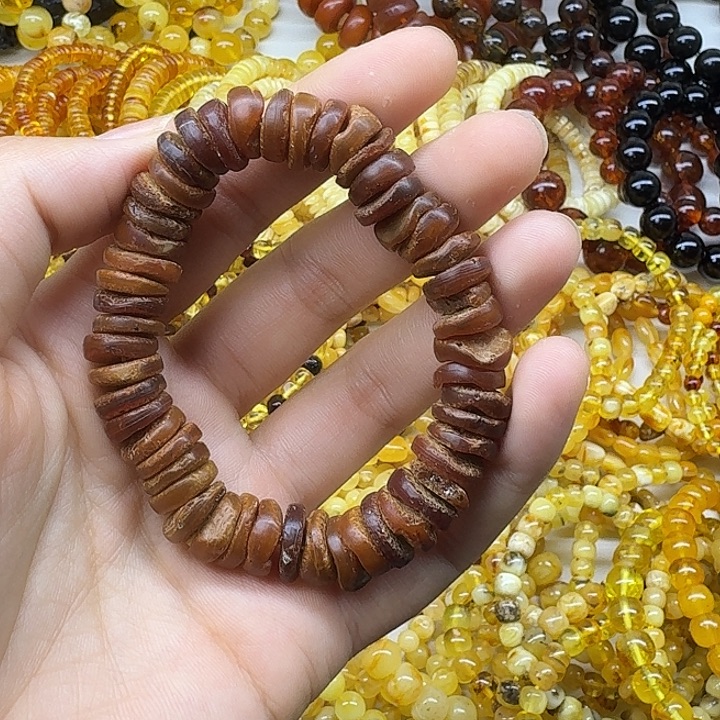 琥珀未镶嵌珠宝奇石