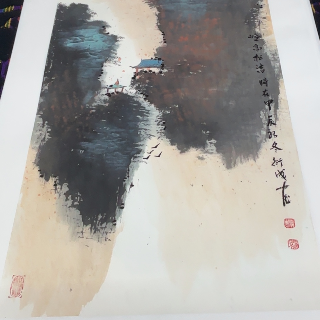 国画国画老师作品刘
