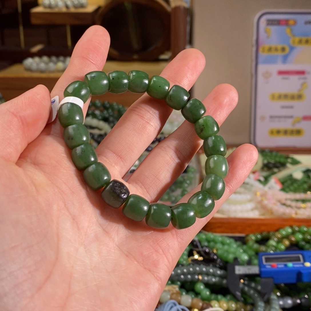 和田玉手链未镶嵌