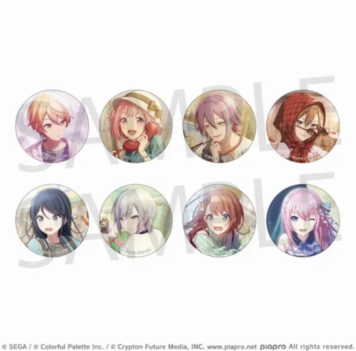 日谷初音未来世界计划PJSK38/39剧场版 吧唧盲盒【拆盒】