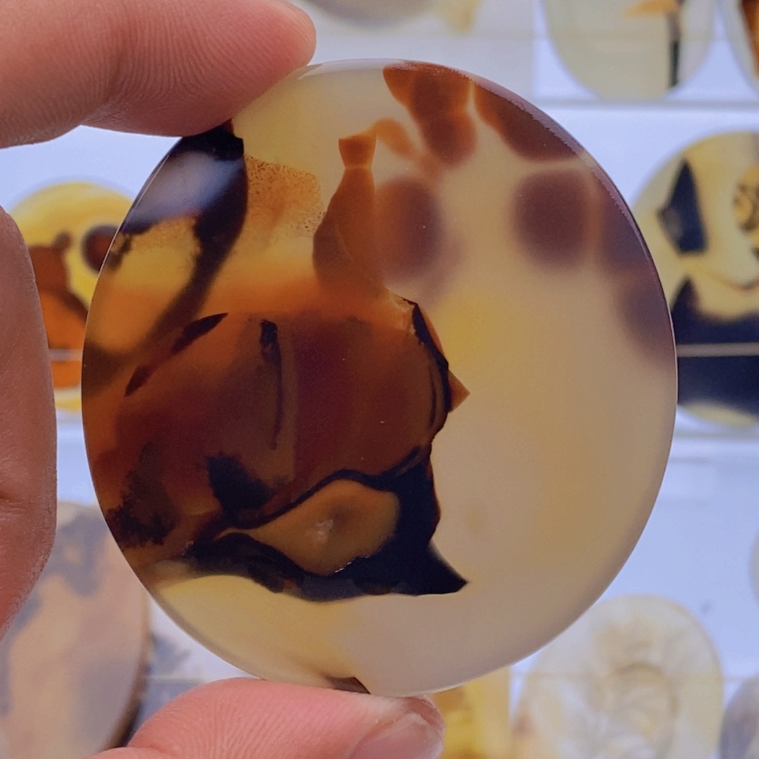 玛瑙/玉髓吊坠(不含链)未镶嵌917