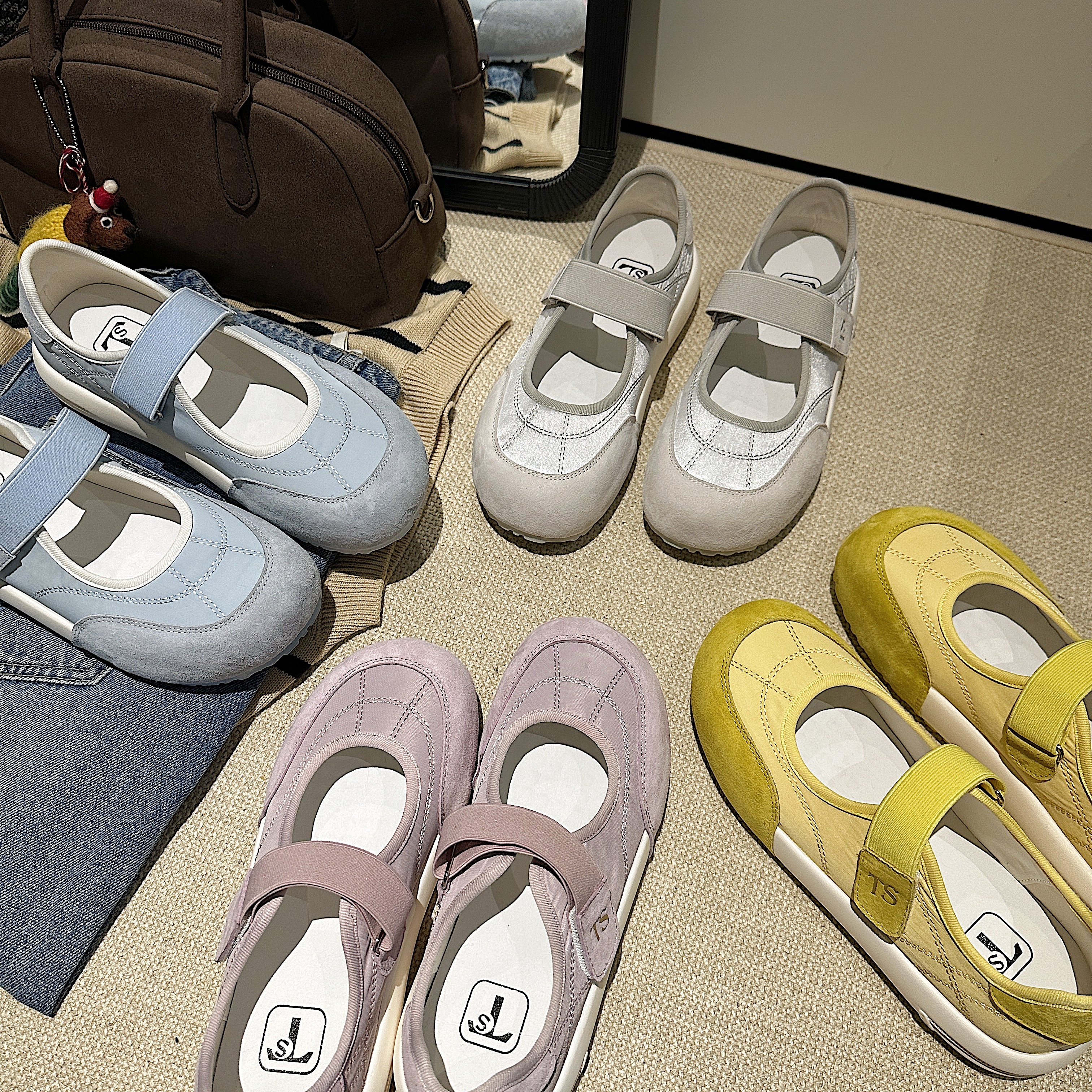 【奈斯专属】TS2025春季新款时尚平底单鞋女百搭休闲鞋MTX57616-X