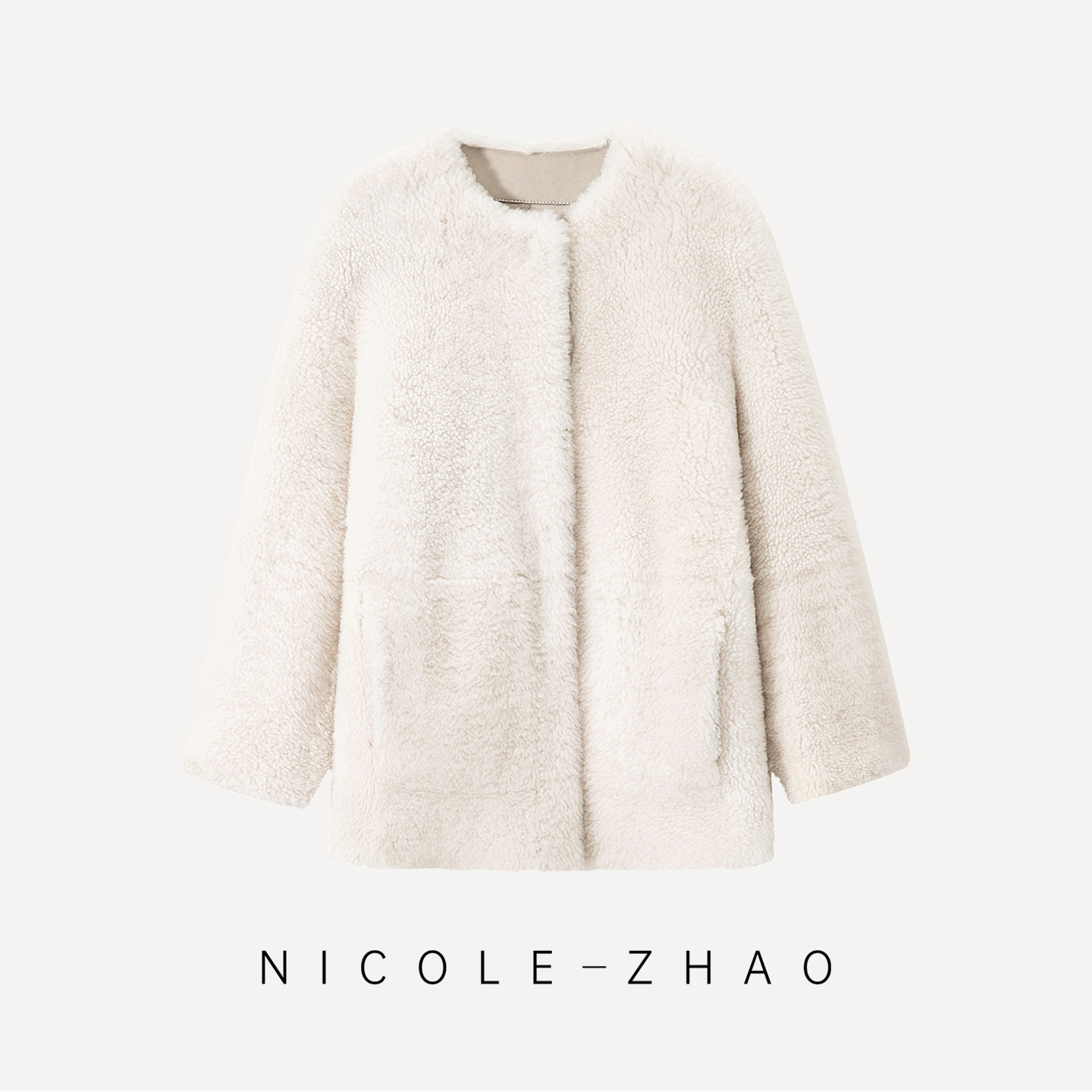 【贵姐NICOLE】显贵气质Baby拉贡气质雪美人皮草两穿外套5NWP085