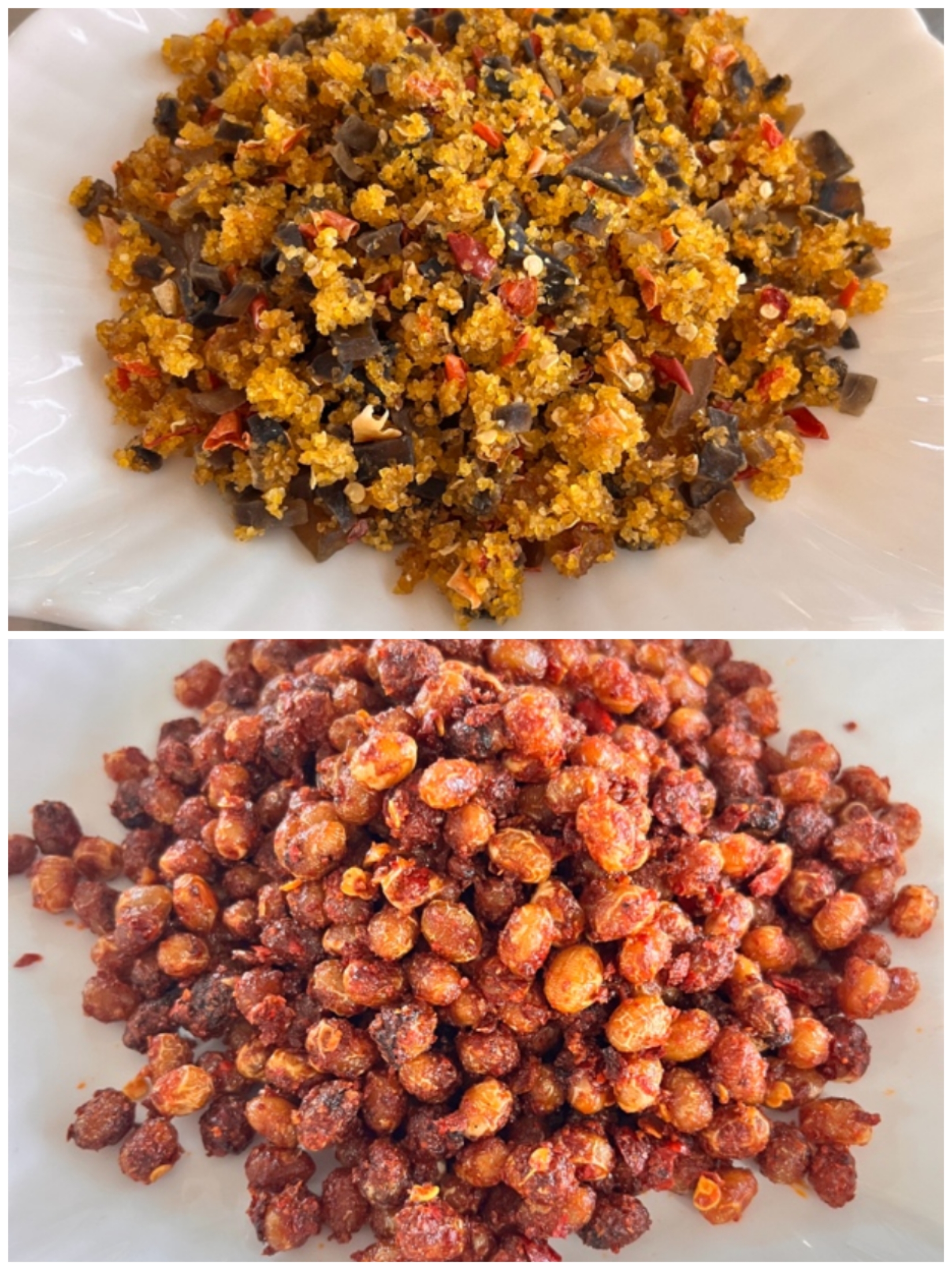 竹山农家干黄豆酱豆柳林榨辣子传统手工