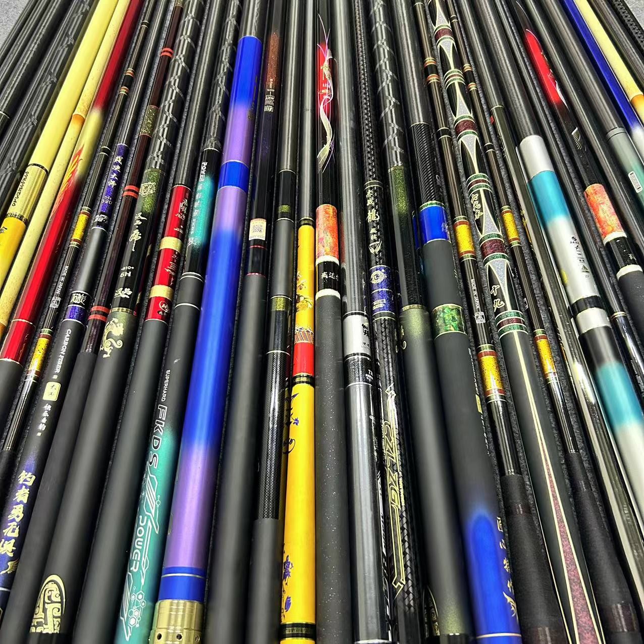 黑坑飞鱼库存竿大棚竿    全场清仓