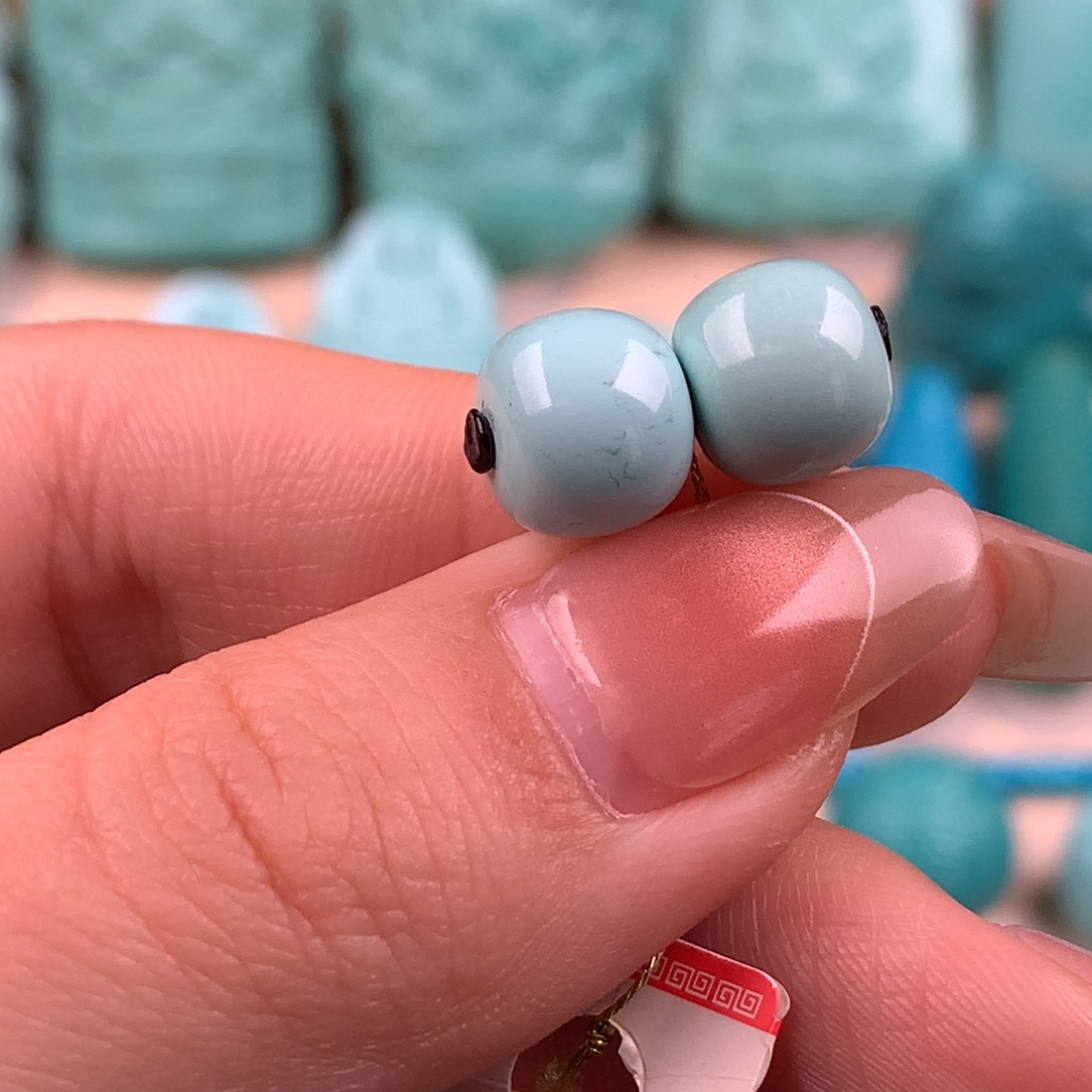 绿松石未镶嵌老型9.5