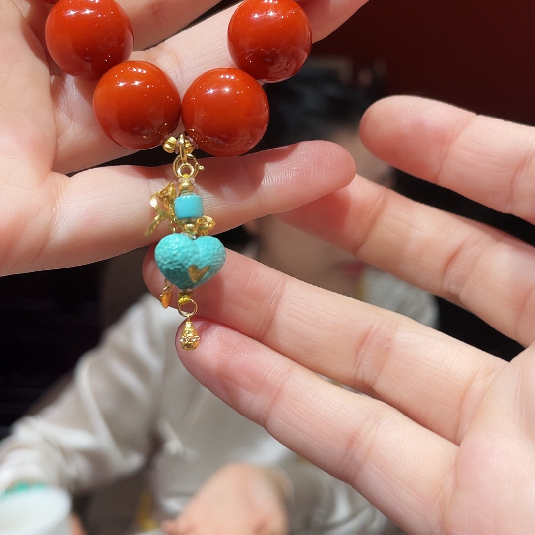 南红玛瑙未镶嵌手链