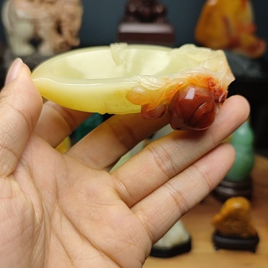 印石寿山石手把件手把件