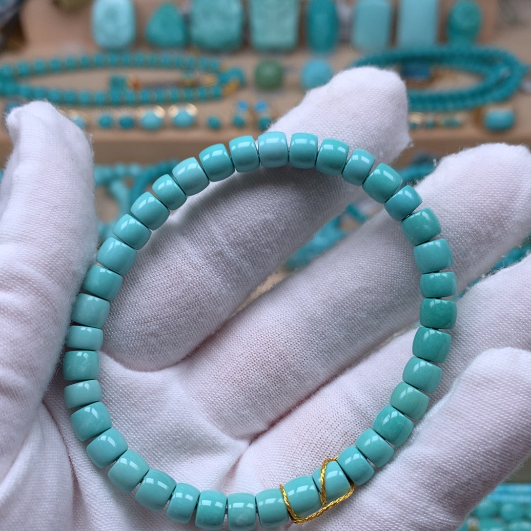 绿松石珠宝奇石未镶嵌