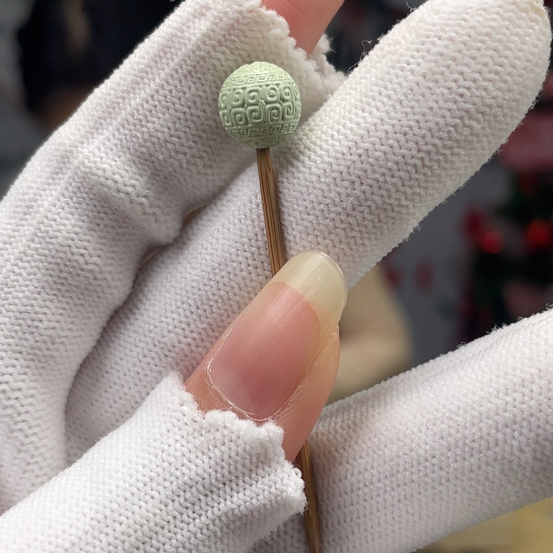 绿松石未镶嵌挂件