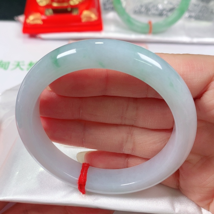 未镶嵌手镯翡翠   编号0131 正圈55