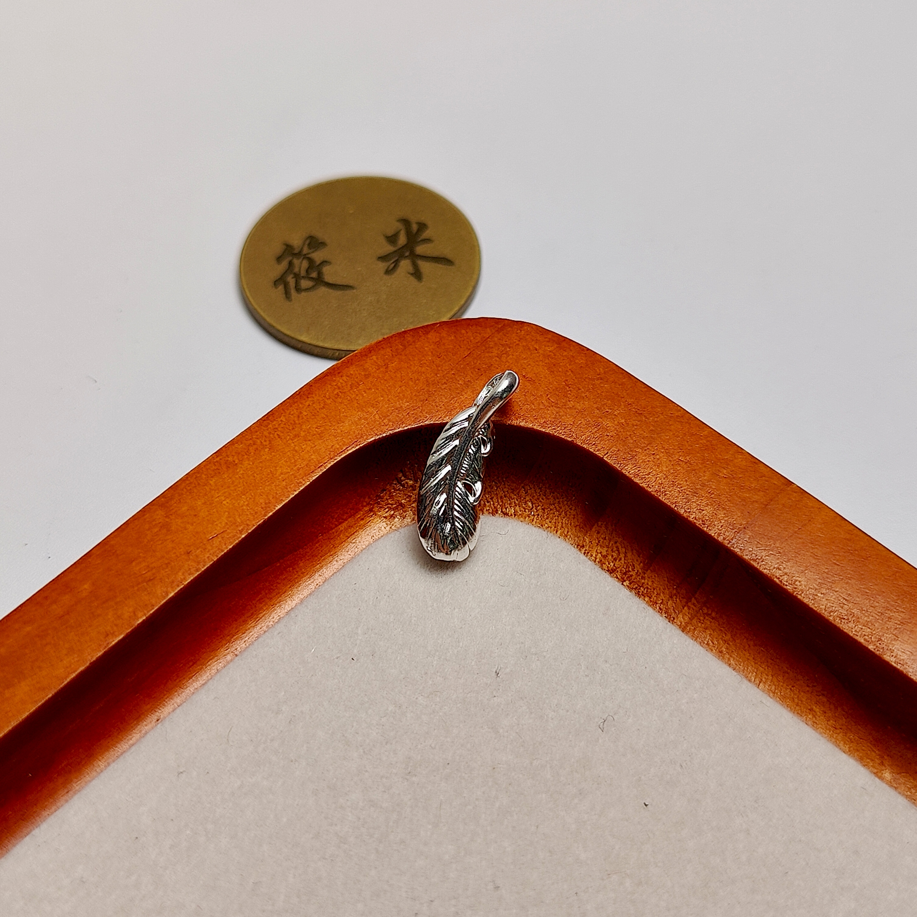 吊坠足银 M443 金枝玉叶吊坠 MD