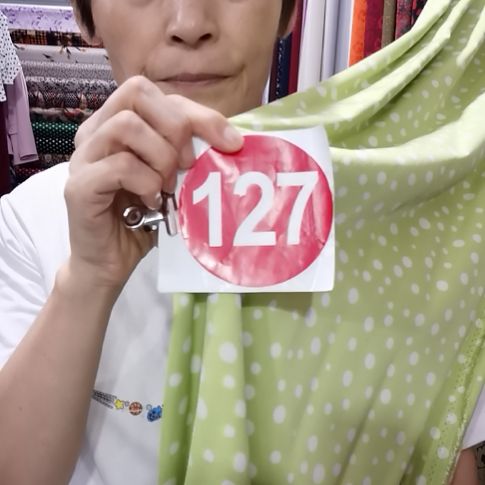 醋酸棉布料127号布版