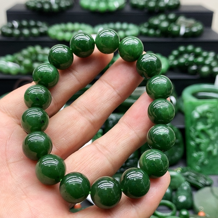 【闪购商品】和田玉（碧玉）戒指未镶嵌