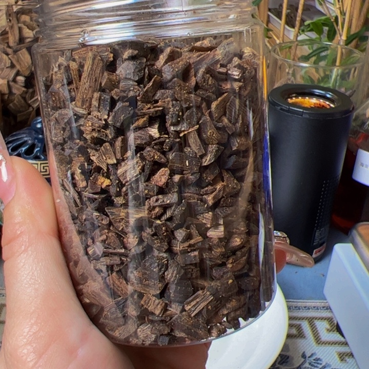 寒***人沉香碎屑沉香奇楠留疤高端车珠老料115克