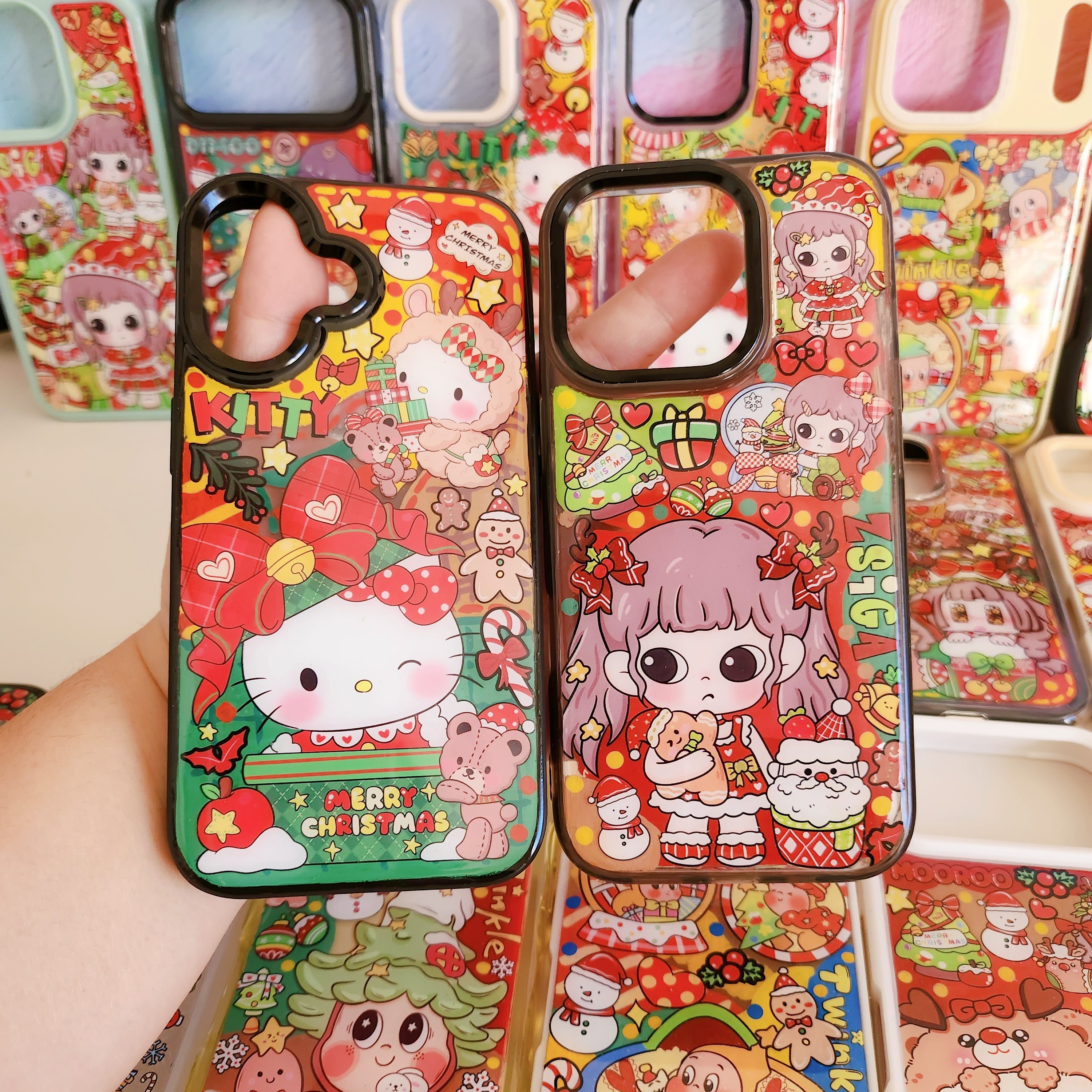 潮玩DIY手工滴胶手机壳 现货 默认微瑕